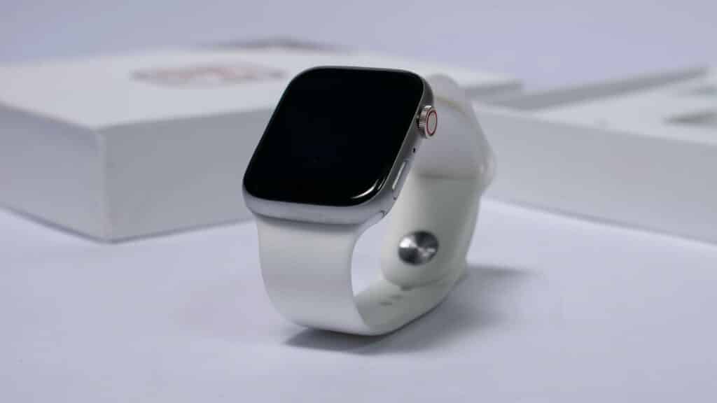 apple watch on table