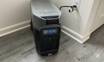 ecoflow delta pro plugged in