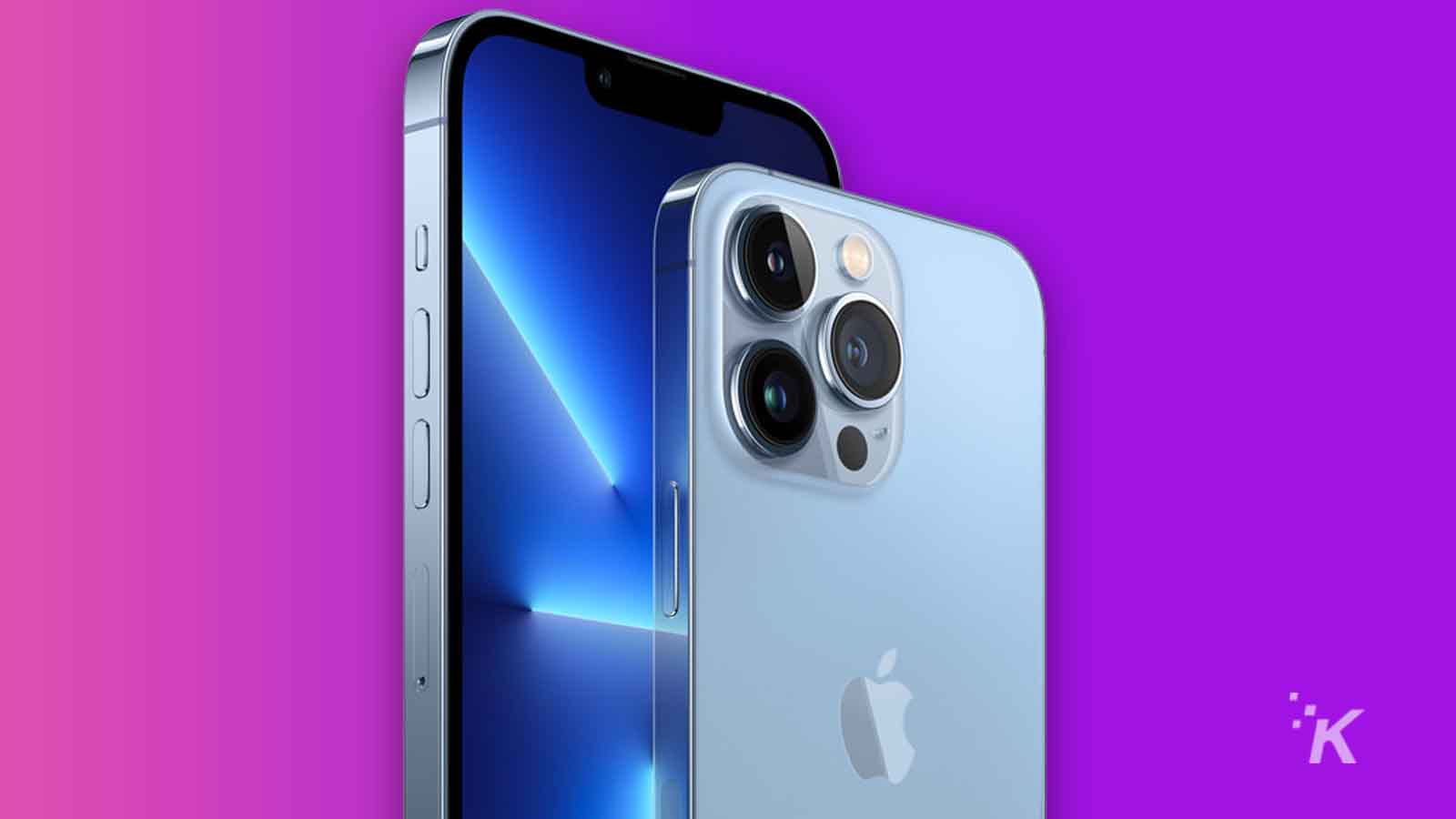 iphone 13 pro camera and screen