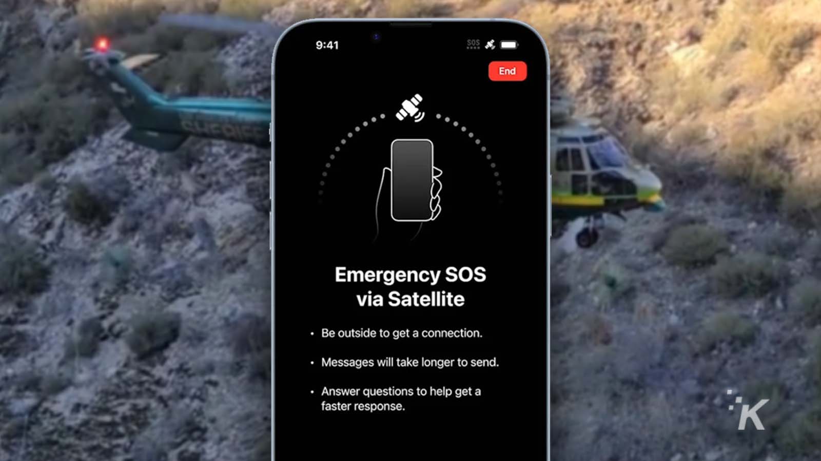 emergency sos feature on iphone