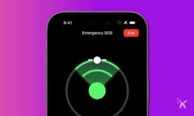 iphone showing emergency sos