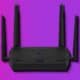 jlink wifi 6 router on a purple background