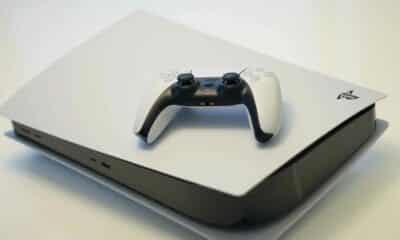 playstation 5 on table