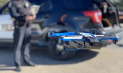 police using skydio drone