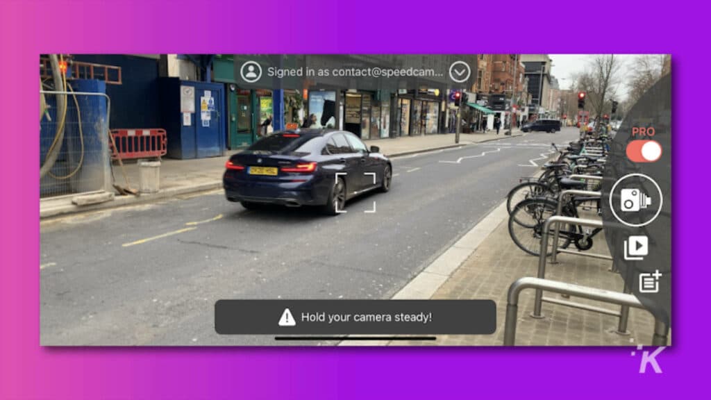 speedcam anywhere screenshot