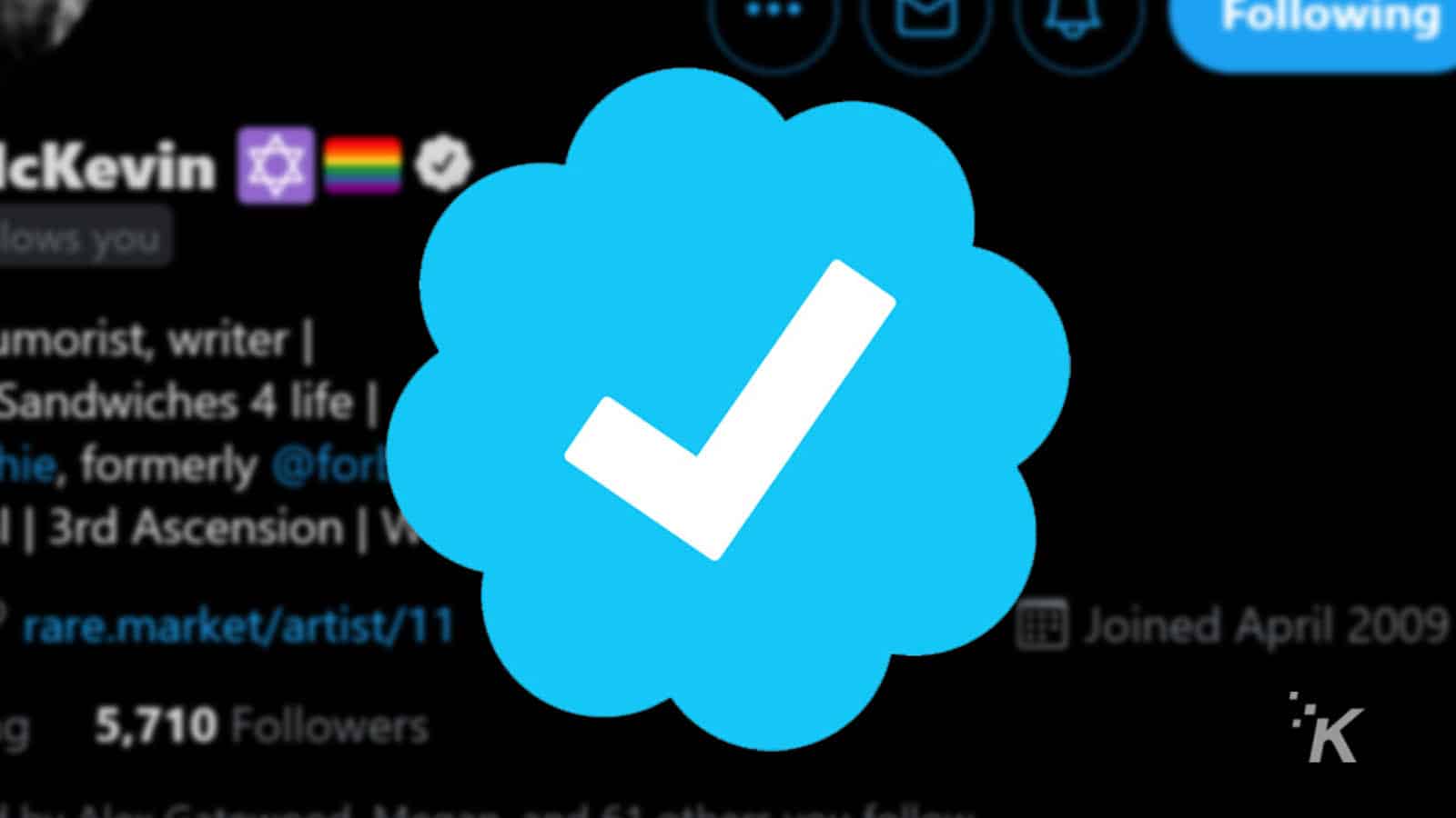 twitter verification mark