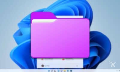 windows 11 purple folder