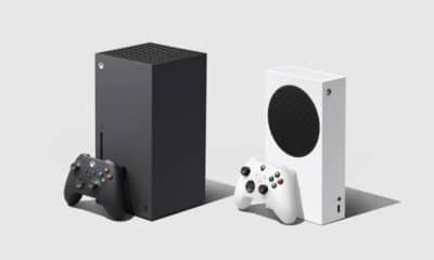 xbox series s and series s on white background