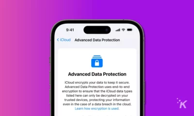 illustration of how apple advanced data protection will look like on the iphone