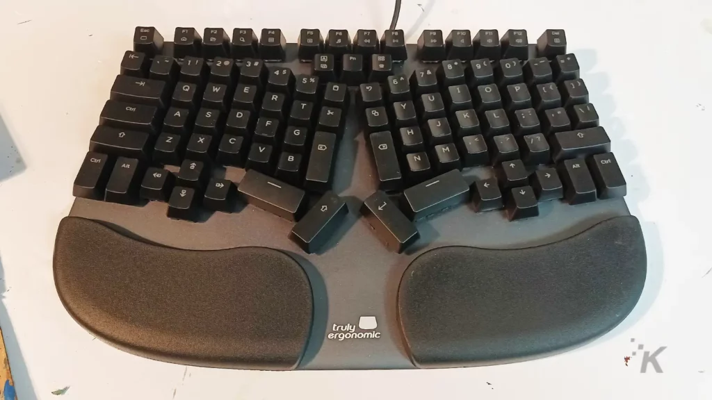 truly ergonomic cleave keyboard