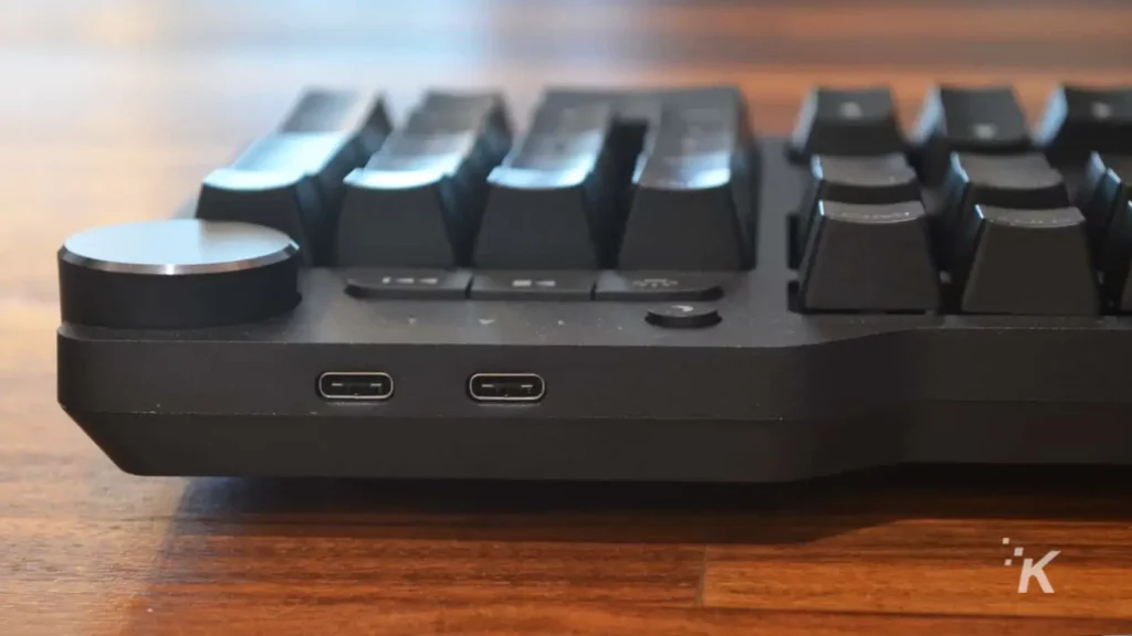 das keyboard 6 professional keyboard with control knob