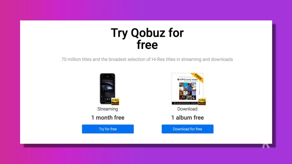 qobuz free 30-day free trial