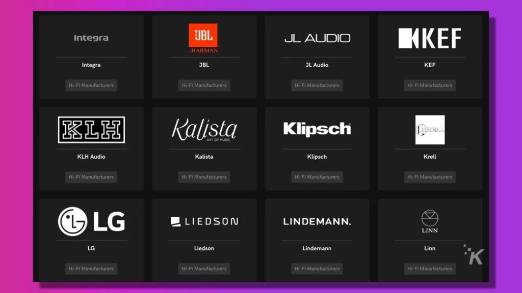 streaming speakers companies that work with hi-fi streaming services