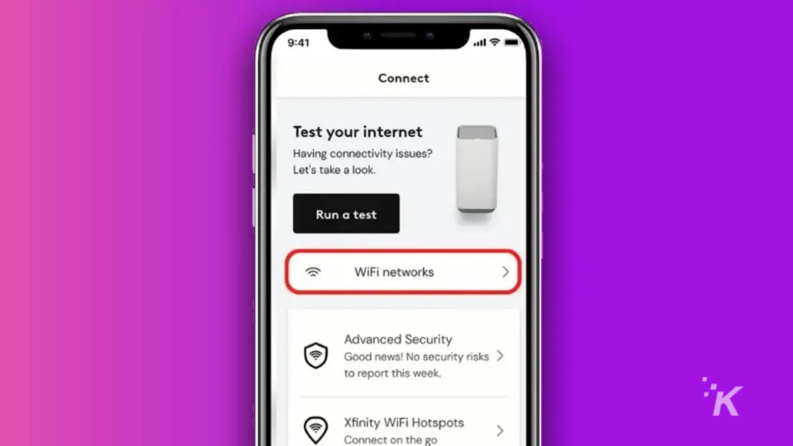 wi-fi network option